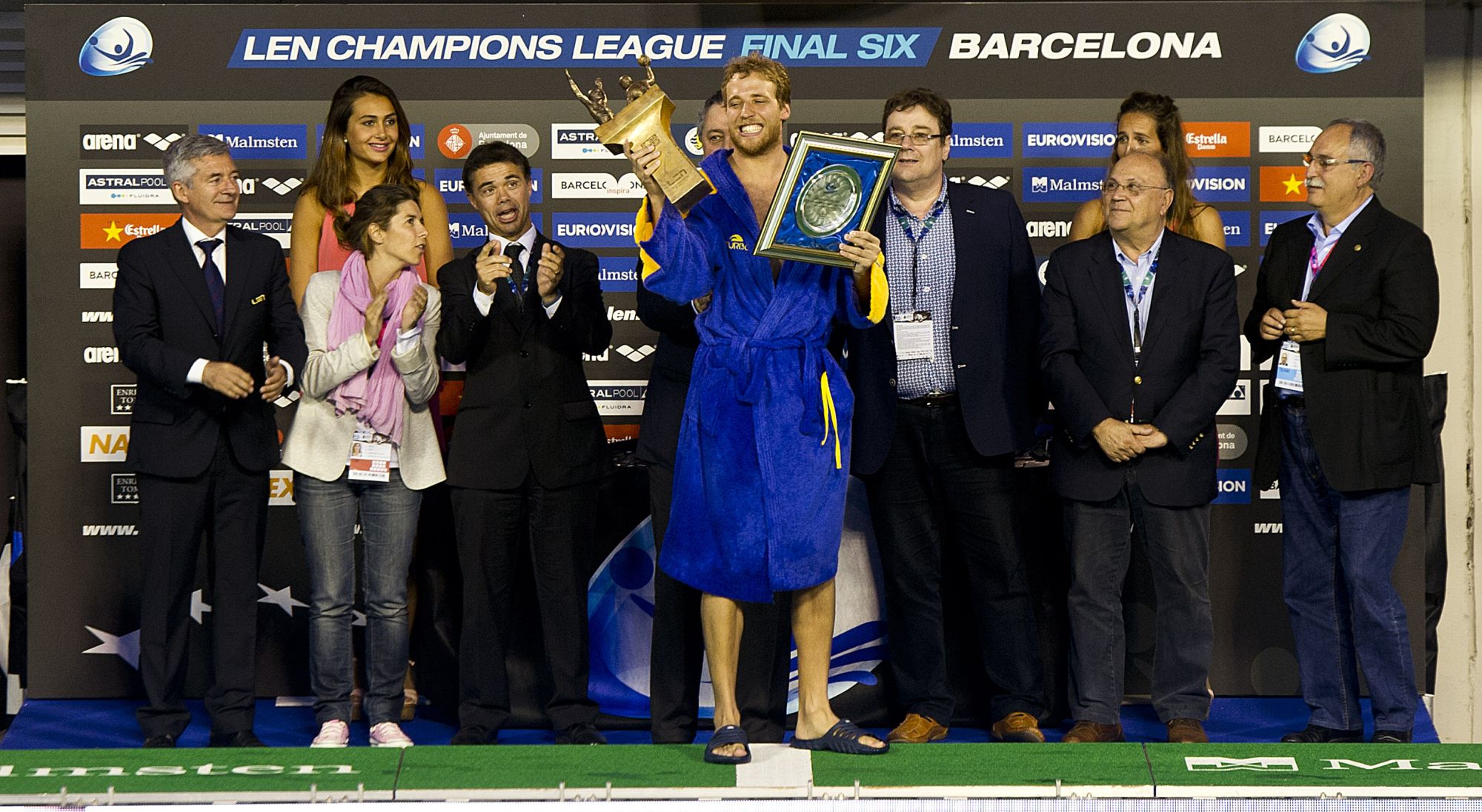 Albert Espanol, az MVP (Fotó: LEN/Giorgio Scala) Albert Espanol, az MVP (Fotó: LEN/Giorgio Scala)